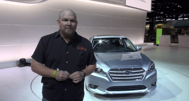 2015 subaru legacy chicago video debut
