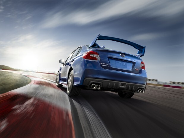 2015 subaru wrx sti rear tail wing