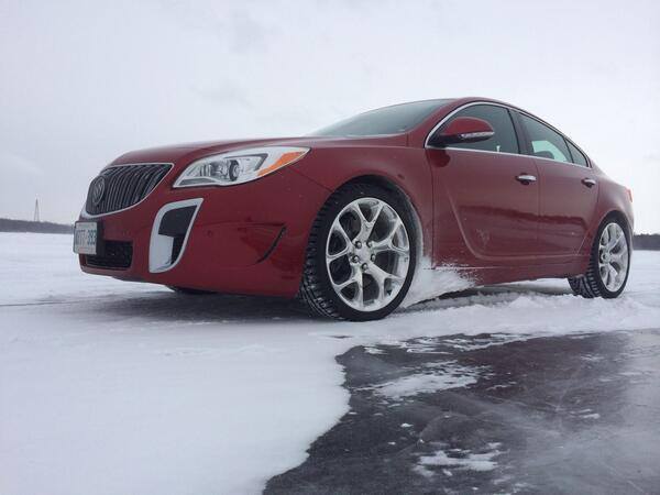 Buick-Regal-on-Ice