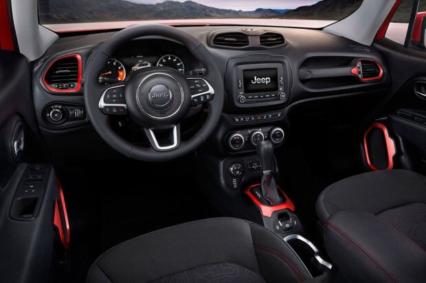 2015 jeep renegade dash interior