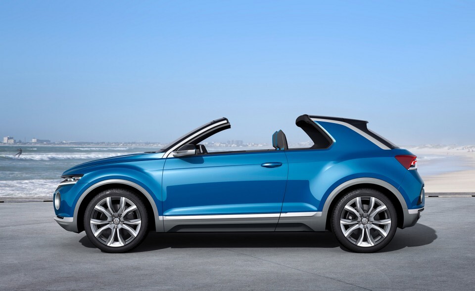 vw volkswagen t-roc concept geneva