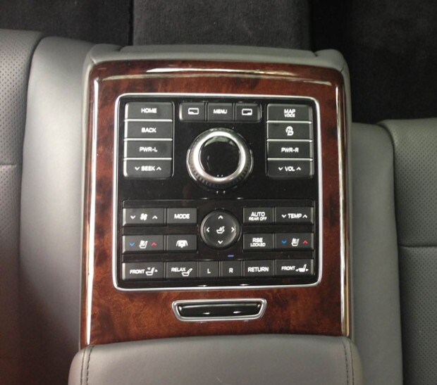 The only things rear seat passengers can't control is the driver's seating position. Anything else is fair game.