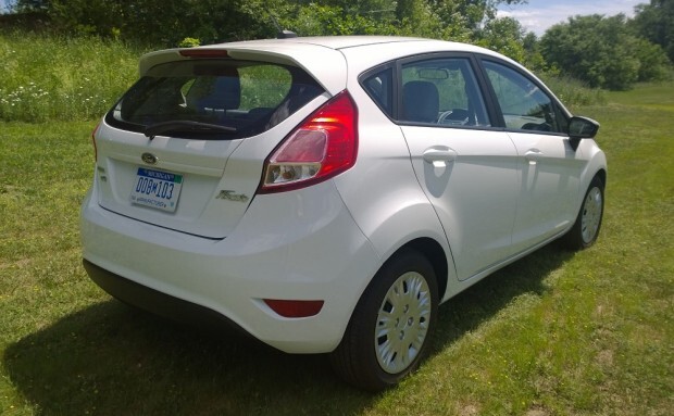 014 Ford Fiesta 1.0L EcoBoost Rear Quarter