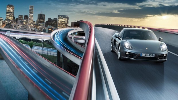2014 Porsche Cayman Front