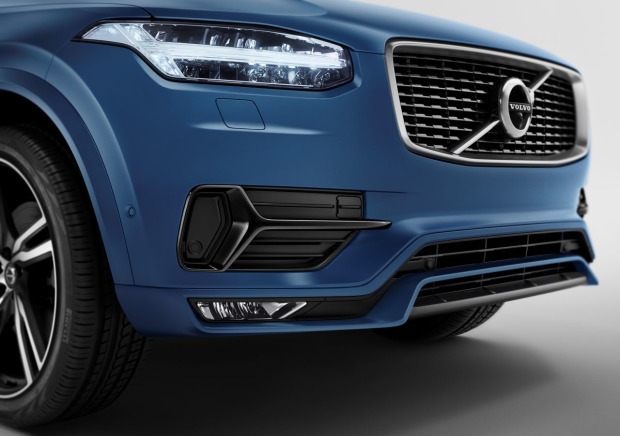 2015, volvo, xc90, led, headlight, paris, debut