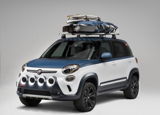 vans FIAT 500l int