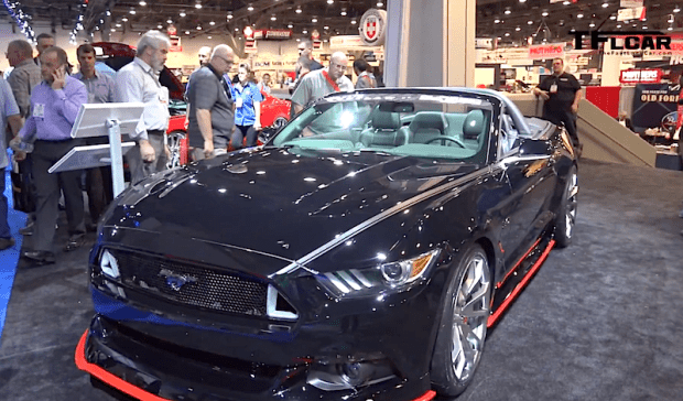2015, ford, mustang, sema, show