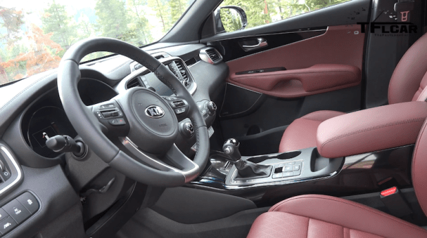 2016, kia, sorento, interior