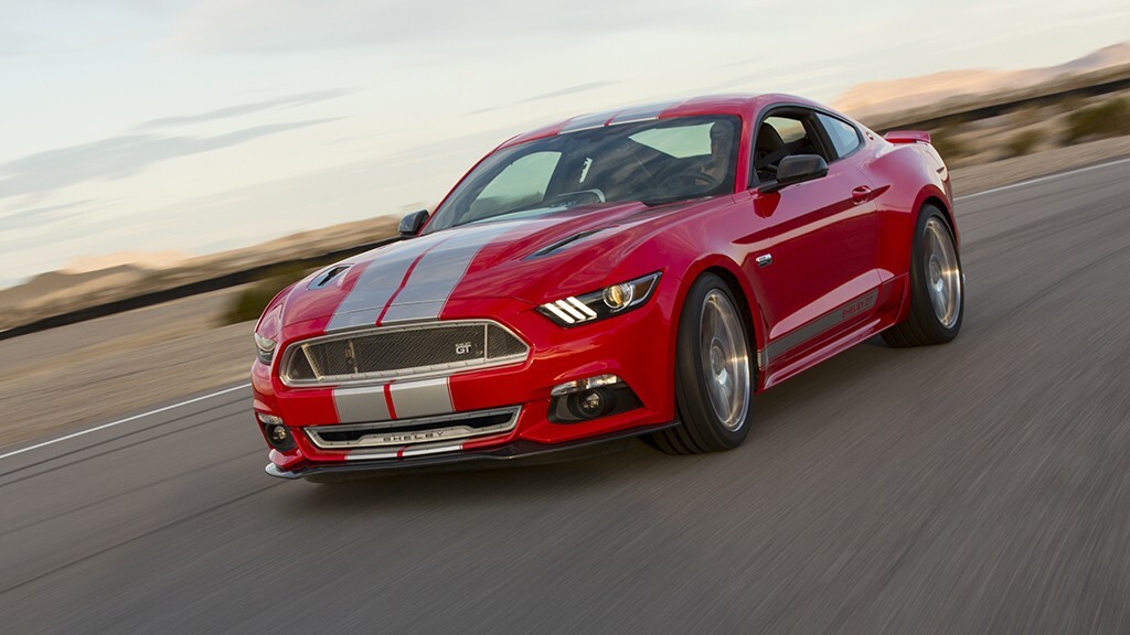 The 2015 Shelby GT was revealed this weekend at Barrett-Jackson.