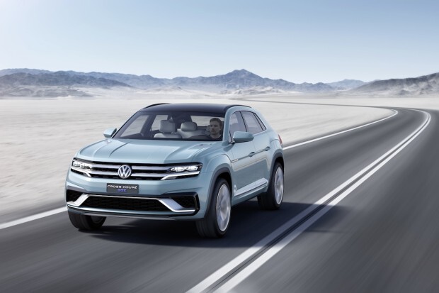 vw, cross coupe, crossover, gte, electric, driving, volkswagen