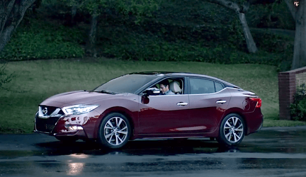 2016, nissan, maxima, platinum, super, bowl, super bowl, commercial