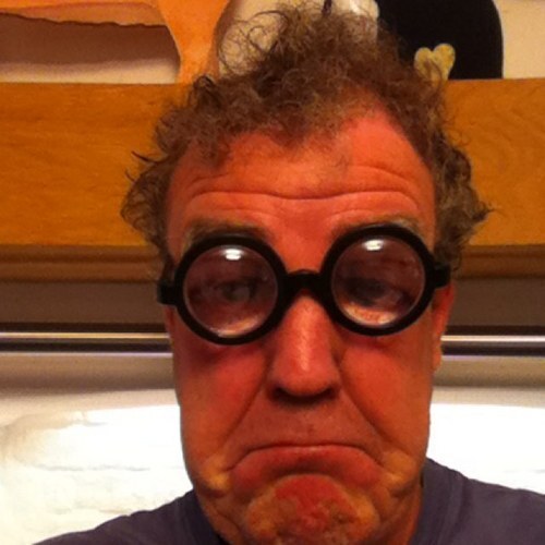 This is Jeremy Clarkson's Twitter picture. 