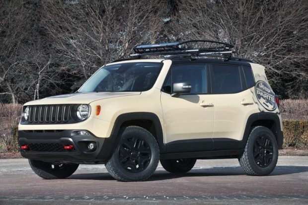 Jeep Renegade Desert Hawk Concept front