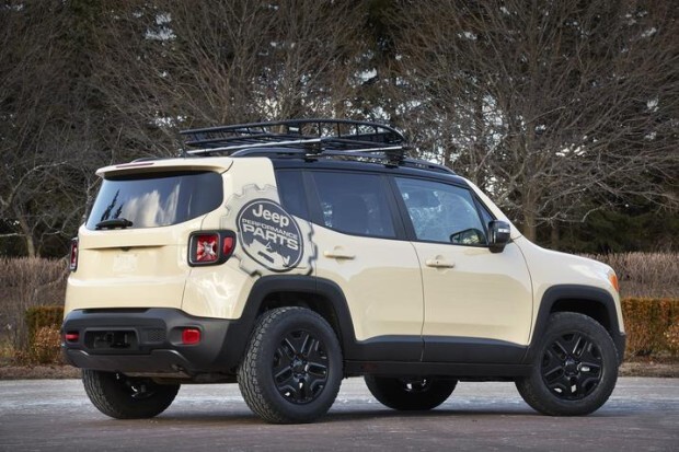 Jeep Renegade Desert Hawk Concept rear