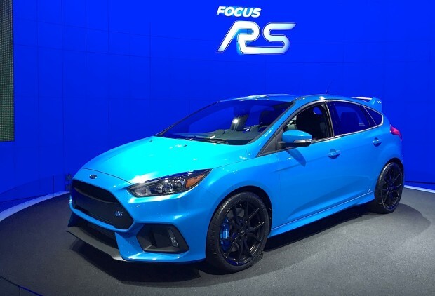 2016 ford focus rs at the 2015 new york auto show