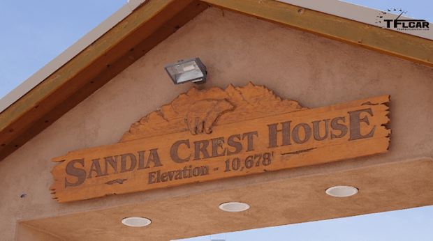  sandia crest house highest public road in new mexico