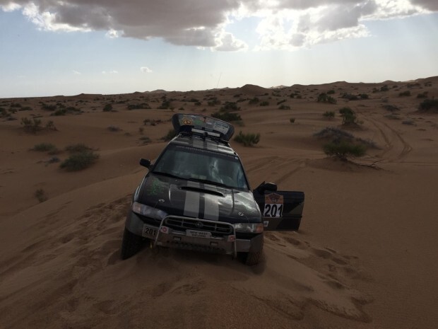 #201 stuck at the 2015 Cortez Rally.
