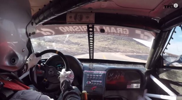 1991 Acura NSX Pikes Peak In-Car