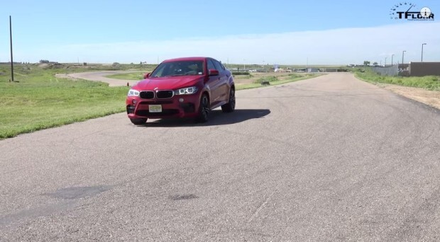 2015 BMW X6 M track