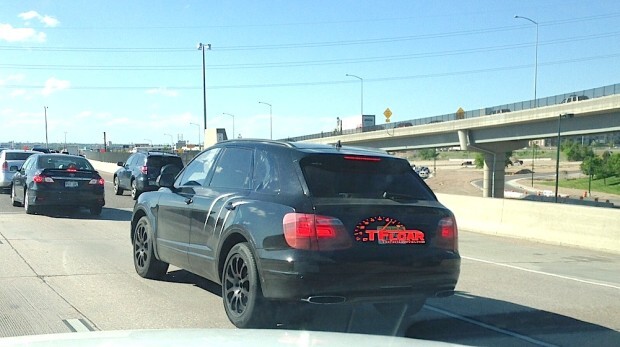 2016 2017 bentley bentayga suv spied in denver colorado