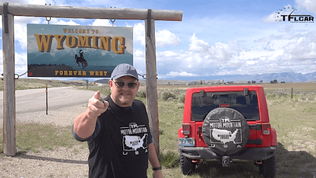 2015 motor mountain usa Wyoming jeep wrangler road trip