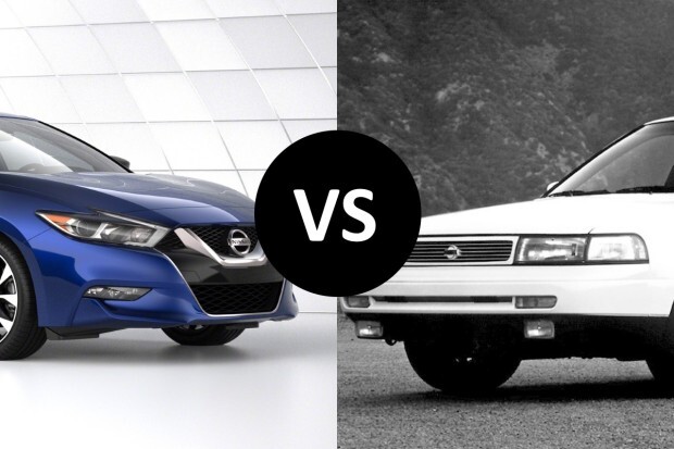 2016 Nissan Maxima vs. 1989 Nissan Maxima