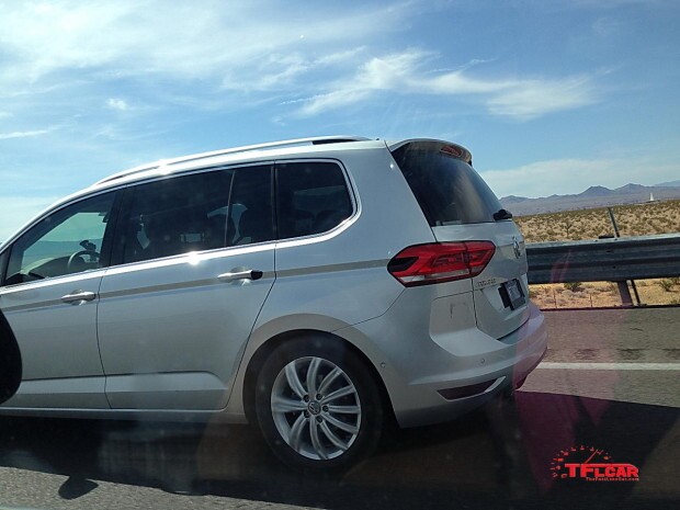 2016 volkswagen touran spied testing in Nevada