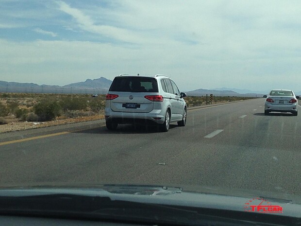2016 volkswagen touran spied testing in Nevada