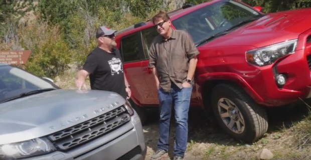2015 Range Rover Evoque vs 2015 Toyota 4Runner TRD Pro