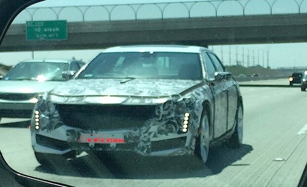 2016 cadillac ct6 prototype california highway spied spy