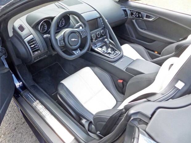 Jaguar F-Type R interior