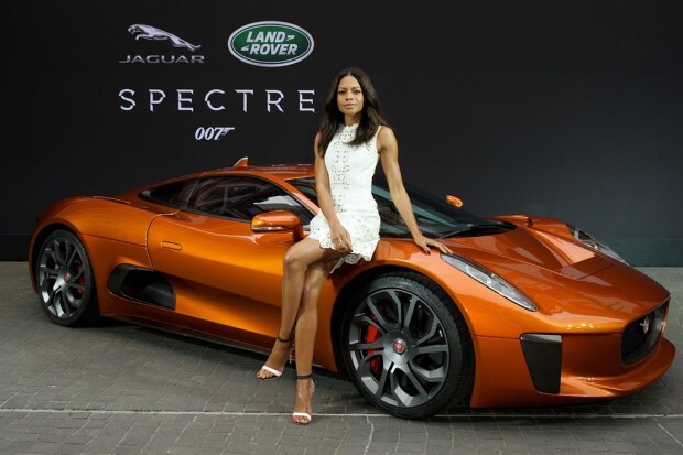 jaguar c-x75 james bond frankfurt