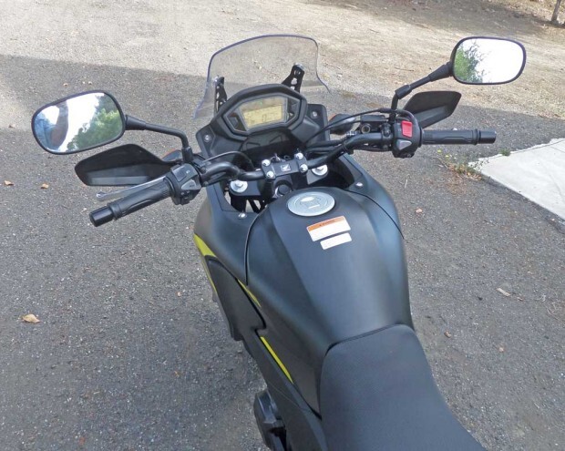 2015 Honda-CB500X-ABS controls