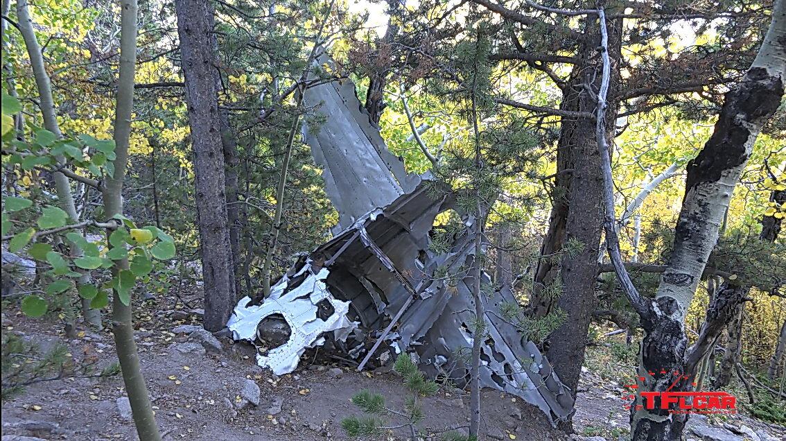 T-33A jet trainer plane crash