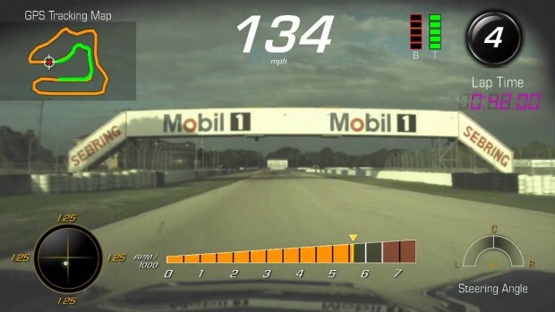 chevrolet corvette stingray pdr data: sebring raceway