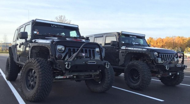 DC Strong Jeep Wrangler Cancer Response Units