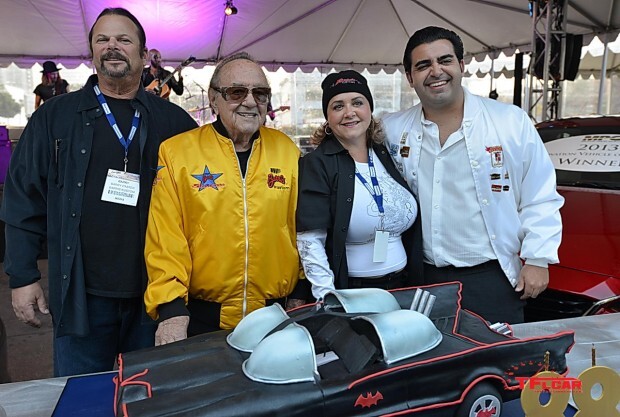 George Barris at Los Angeles Auto Show 2013