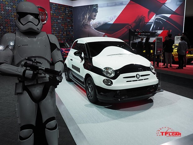 Fiat 500e Stormtrooper Star Wars Force Awakens