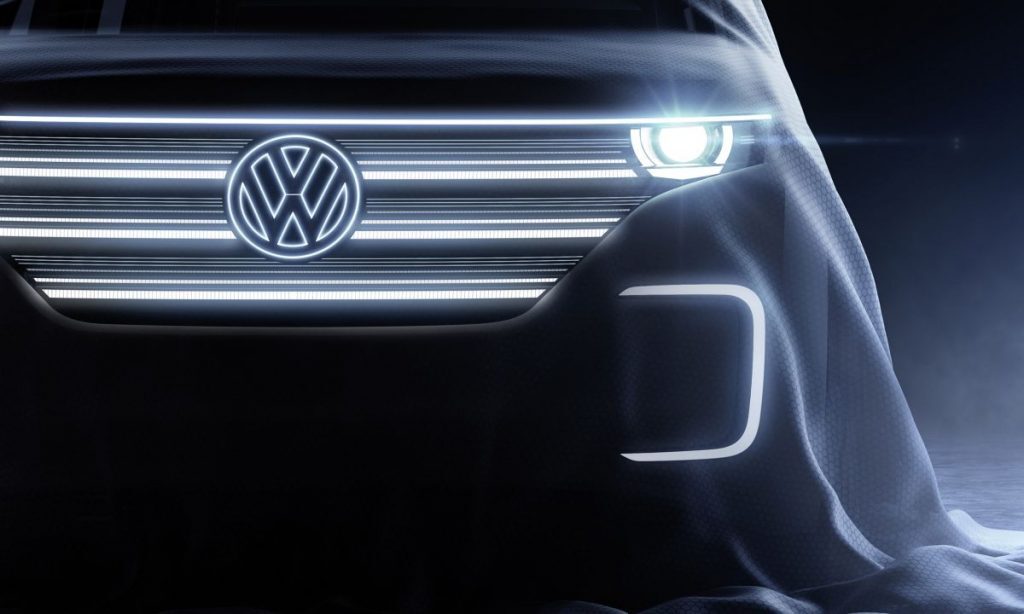 VW electromobility concept teaser CES 2016