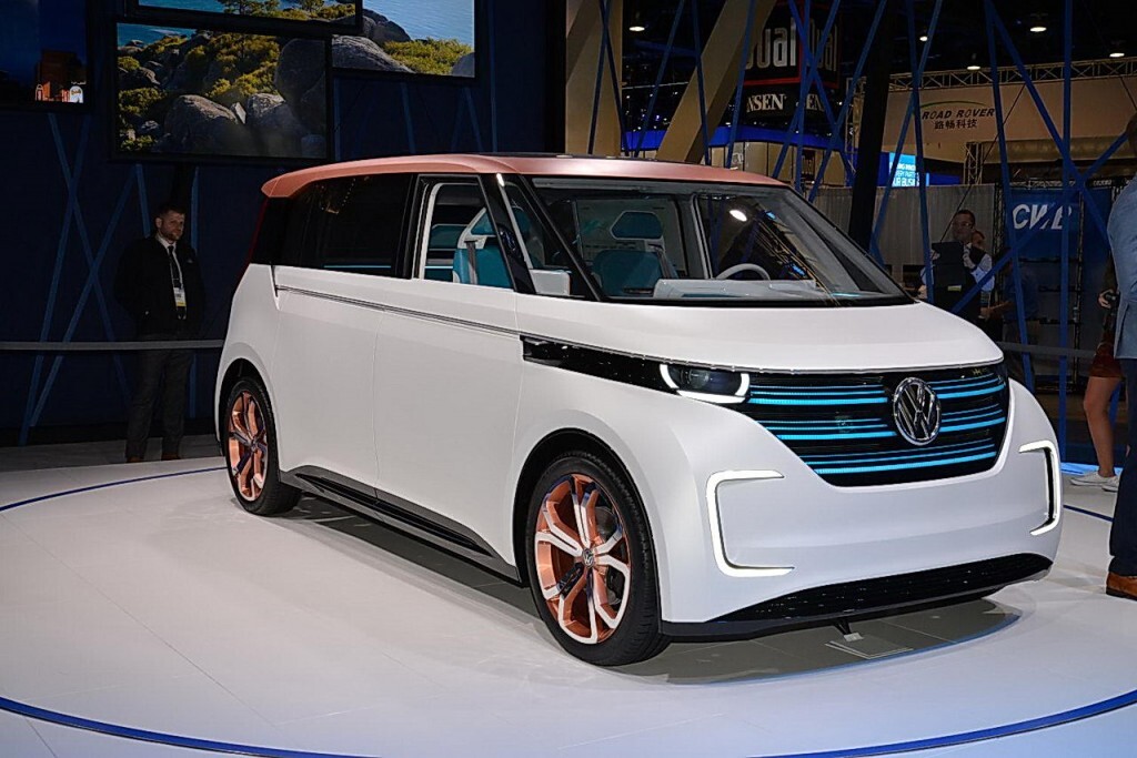 VW BUDD-e Concept at CES 2016