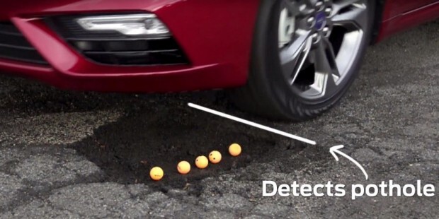 2017 Ford Fusion CCD pothole detection system