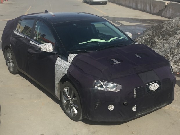 2017 Hyundai Ioniq Spy Shot