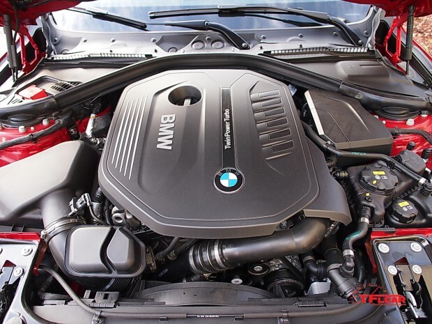 2016 BMW 340i B58 3.0-liter TwinPower Turbo I-6 engine
