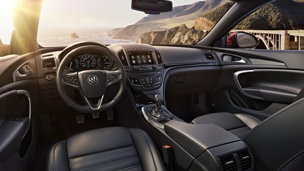 2016 buick regal gs interior
