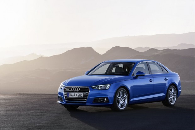 2017 Audi A4 front angle