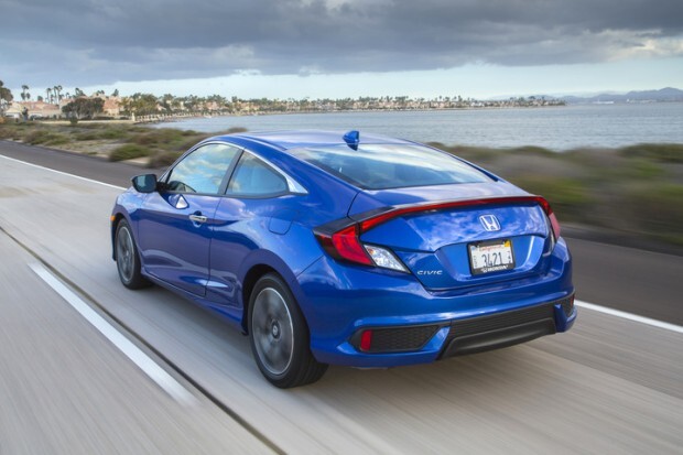 Civic Coupe Rear Angle