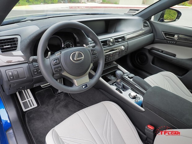 2016 Lexus GS F interior