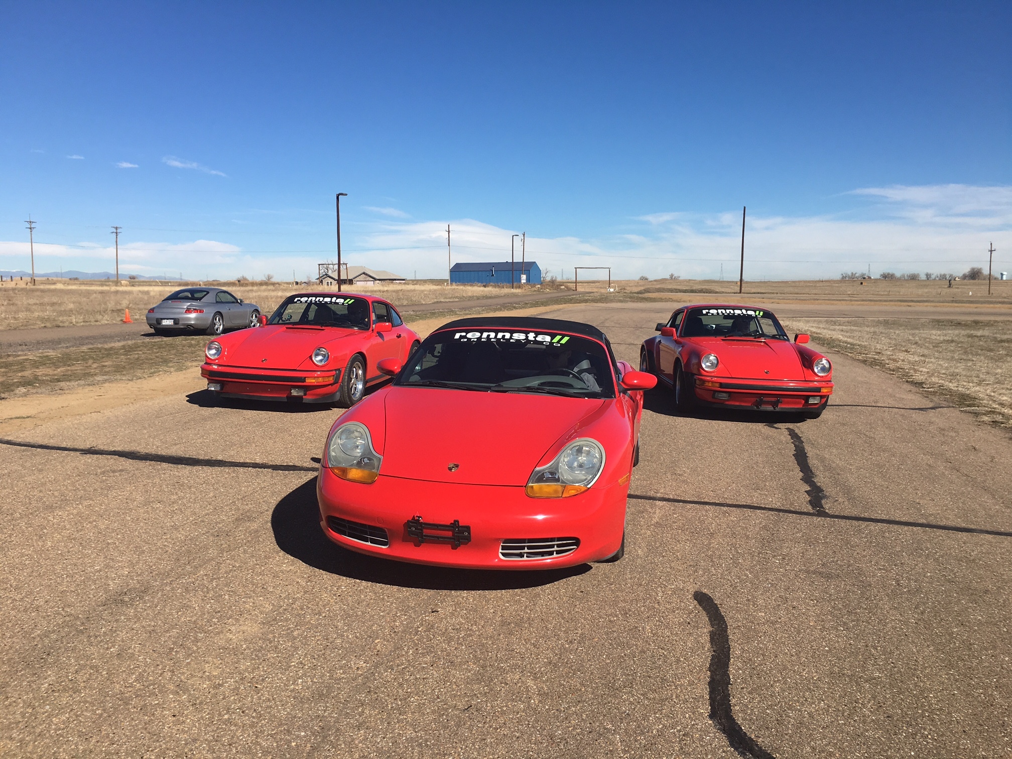 Classic Porsche Trio