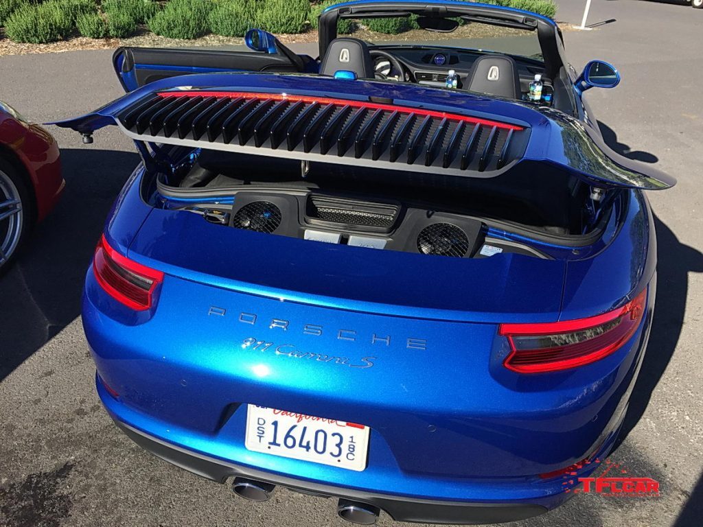 2017 Porsche 911 Carrera S 3.0L twin-turbo Boxer engine Cabriolet