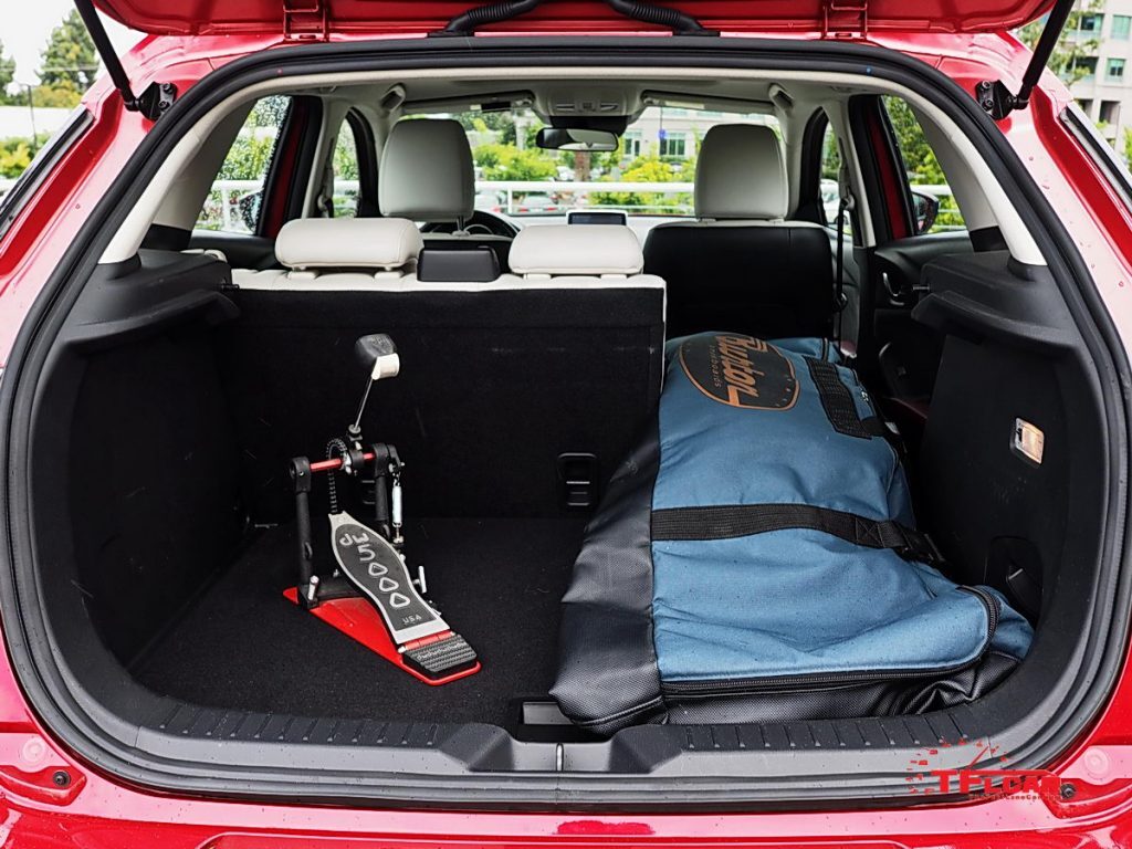 2016 mazda cx-3 rear cargo area